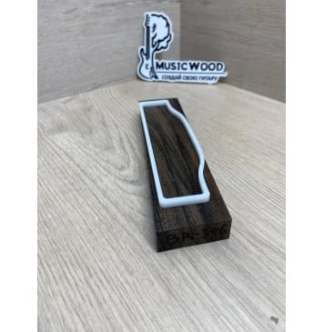Зирикот заготовка для бриджа акустической гитары Смешанный ААА 18х44х180 мм-2
