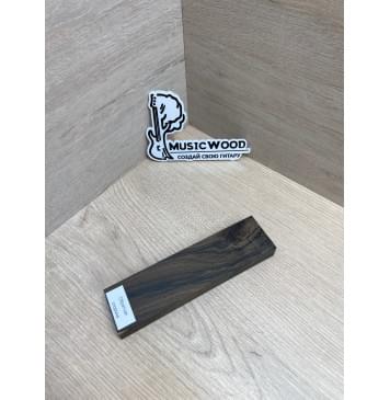 Зирикот заготовка для бриджа акустической гитары Смешанный ААА 17х45х170 мм-5