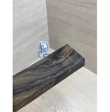 Зирикот заготовка для бриджа акустической гитары Смешанный ААА 17х45х170 мм-3