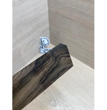 Зирикот заготовка для бриджа акустической гитары Смешанный ААА 17х45х170 мм-4