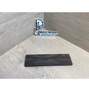 Зирикот заготовка для бриджа акустической гитары Радиал АА 11х48х185 мм-0