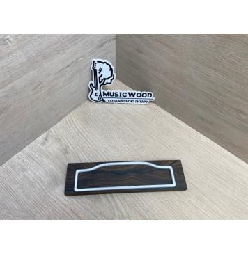 Зирикот заготовка для бриджа акустической гитары Радиал АА 11х48х185 мм-1