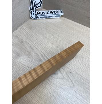 Клён Волнистый Печёный 180гр заготовка для бриджа акустической гитары Тангент ААА Волна ААА 16х60х220 мм-5