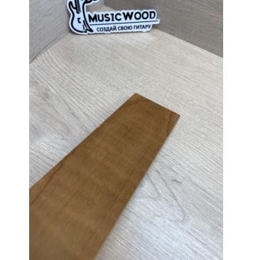 Клён Волнистый Печёный 180гр заготовка для бриджа акустической гитары Тангент ААА Волна ААА 16х60х220 мм-6