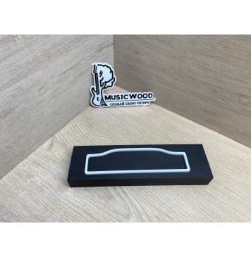 Граб Black заготовка для бриджа акустической гитары Радиал АА 25х60х210 мм-0