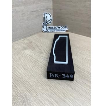 Граб Black заготовка для бриджа акустической гитары Радиал АА 25х60х210 мм-4