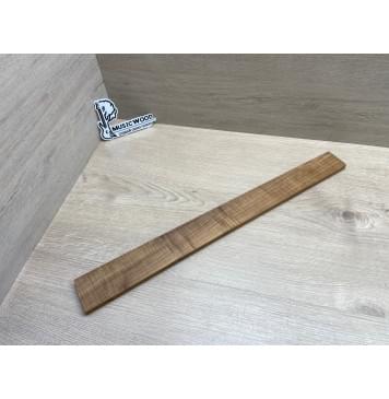 Клён Волнистый Печёный 180гр заготовка накладки для электрогитары Смешанный А Волна ААА 11.5х58-46х555 мм (Уценка-сучки)-0