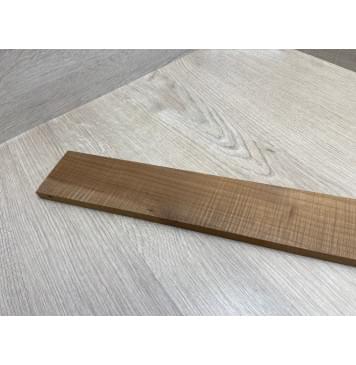 Клён Волнистый Печёный 180гр заготовка накладки для электрогитары Радиал А Волна ААА 11х63-54х550 мм-5