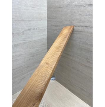 Клён Волнистый Печёный 180гр заготовка накладки для электрогитары Радиал А Волна ААА 11х63-54х550 мм-7