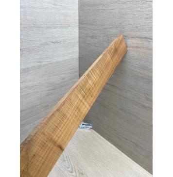 Клён Волнистый Печёный 180гр заготовка накладки для электрогитары Радиал А Волна ААА 11х63-54х550 мм-8