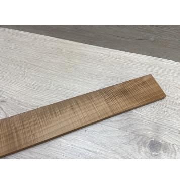 Клён Волнистый Печёный 180гр заготовка накладки для электрогитары Радиал А Волна ААА 11х63-54х550 мм-13