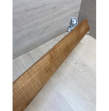 Клён Волнистый Печёный 180гр заготовка накладки для электрогитары Радиал А Волна ААА 11х63-54х550 мм-14