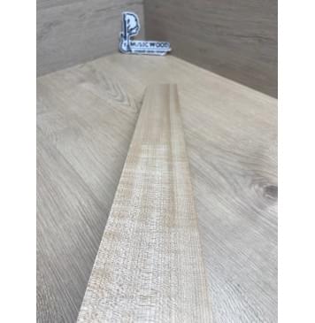 Клён Белый заготовка накладки для электрогитары Радиал ААААА 8х73-58х547 мм-3