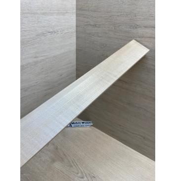 Клён Белый заготовка накладки для электрогитары Радиал ААААА 8х73-58х547 мм-7