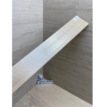 Клён Белый заготовка накладки для электрогитары Радиал ААААА 8х73-58х547 мм-0