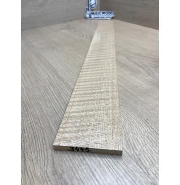 Клён Белый Явор, Волнистый заготовка накладки для электрогитары Радиал ААААА Волна ААА 8х75-59х550 мм-4