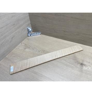 Клён Белый Явор, Волнистый заготовка накладки для электрогитары Радиал ААААА Волна ААА 8х75-59х550 мм-12