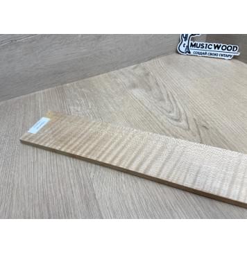 Клён Белый Явор, Волнистый заготовка накладки для электрогитары Радиал ААААА Волна ААА 8х75-59х550 мм-15