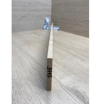 Клён Белый Явор, Волнистый заготовка накладки для электрогитары Радиал ААААА Волна ААА 8х75-59х550 мм-9