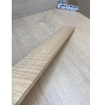 Клён Белый Явор, Волнистый заготовка накладки для электрогитары Радиал ААААА Волна ААА 9х74-60х550 мм-7