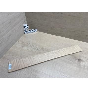 Клён Белый Явор, Волнистый заготовка накладки для электрогитары Радиал ААААА Волна ААА 9х74-60х550 мм-14