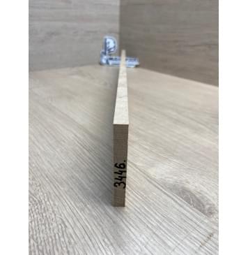 Клён Белый Явор, Волнистый заготовка накладки для электрогитары Радиал ААААА Волна ААА 9х74-60х550 мм-8