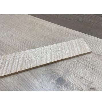 Клён Белый Явор, Волнистый заготовка накладки для электрогитары Радиал ААААА Волна ААА 8х74-58х550 мм-4