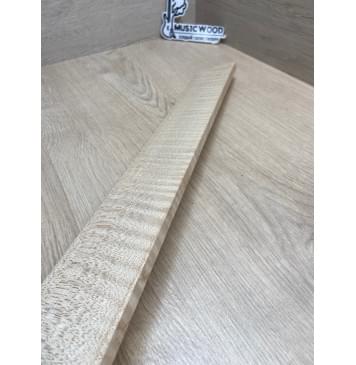 Клён Белый Явор, Волнистый заготовка накладки для электрогитары Радиал ААААА Волна ААА 8х74-58х550 мм-8