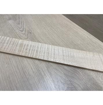 Клён Белый Явор, Волнистый заготовка накладки для электрогитары Радиал ААААА Волна ААА 8х74-58х550 мм-17