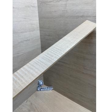 Клён Белый Явор, Волнистый заготовка накладки для электрогитары Радиал ААААА Волна ААА 8х74-58х550 мм-10