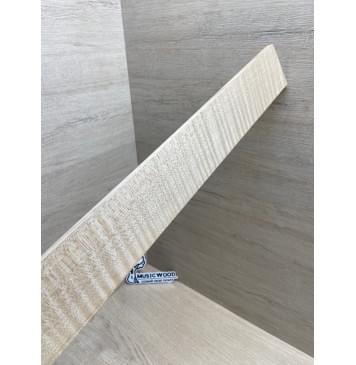 Клён Белый Явор, Волнистый заготовка накладки для электрогитары Радиал ААААА Волна ААА 8х74-58х550 мм-13