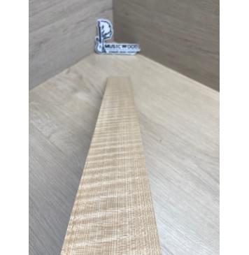 Клён Белый Явор, Волнистый заготовка накладки для электрогитары Радиал ААААА Волна ААА 8х74-58х550 мм-7