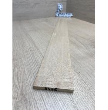 Клён Белый Явор, Волнистый заготовка накладки для электрогитары Радиал ААААА Волна А 8х73-59х550 мм-2