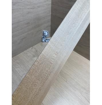 Клён Белый Явор, Волнистый заготовка накладки для электрогитары Радиал ААААА Волна А 8х73-59х550 мм-12