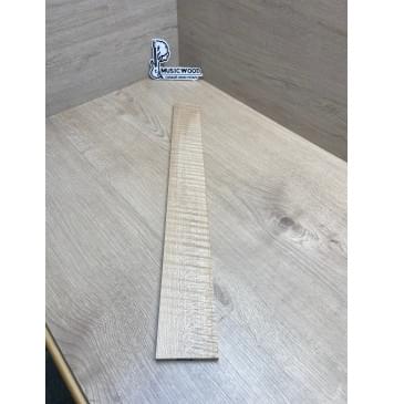 Клён Белый Явор, Волнистый заготовка накладки для электрогитары Радиал ААААА Волна ААА 8х74-59х547 мм-2