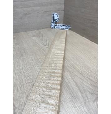 Клён Белый Явор, Волнистый заготовка накладки для электрогитары Радиал ААААА Волна ААА 8х74-59х547 мм-6