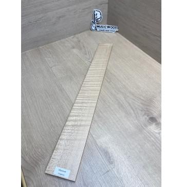 Клён Белый Явор, Волнистый заготовка накладки для электрогитары Радиал ААААА Волна ААА 8х74-59х547 мм-10