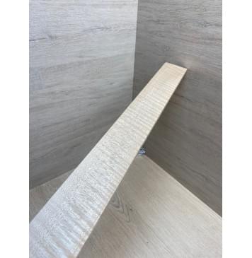 Клён Белый Явор, Волнистый заготовка накладки для электрогитары Радиал ААААА Волна ААА 8х74-59х547 мм-8