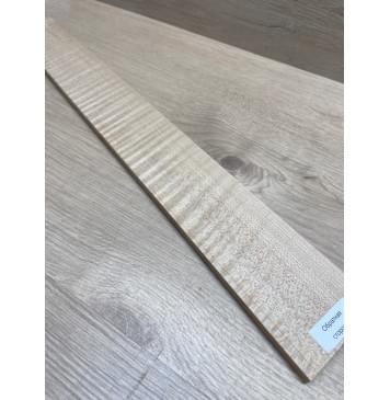 Клён Белый Явор, Волнистый заготовка накладки для электрогитары Радиал ААААА Волна ААА 8х74-59х547 мм-15