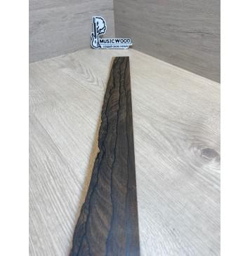 Зирикот заготовка накладки для электрогитары Радиал ААА 10.5х68-48х530 мм-3