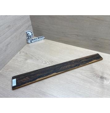 Зирикот заготовка накладки для электрогитары Радиал ААА 10.5х68-48х530 мм-11