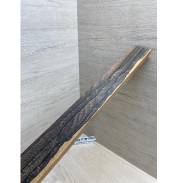 Зирикот заготовка накладки для электрогитары Радиал ААА 10.5х68-48х530 мм-9