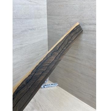 Зирикот заготовка накладки для электрогитары Радиал ААА 10.5х68-48х530 мм-10