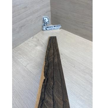 Зирикот заготовка накладки для электрогитары Радиал ААА 10.5х68-48х530 мм-5