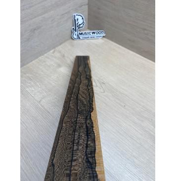 Зирикот заготовка накладки для электрогитары Радиал ААА 10.5х68-48х530 мм-6