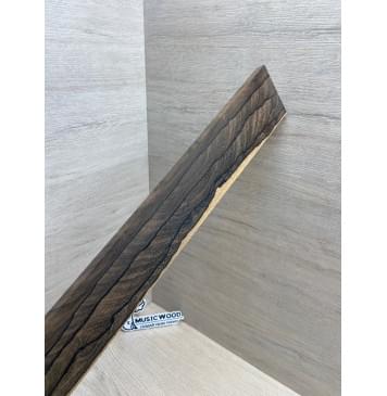 Зирикот заготовка накладки для электрогитары Радиал ААА 10.5х68-48х530 мм-13