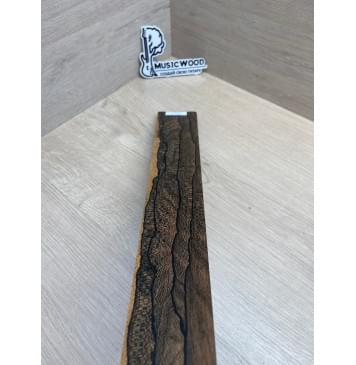 Зирикот заготовка накладки для электрогитары Радиал ААА 10.5х68-48х530 мм-8