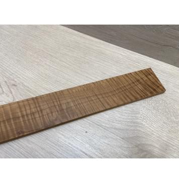 Клён Волнистый Печёный 180гр заготовка накладки для электрогитары Радиал А Волна ААА 9х70-56х515 мм (Уценка-сучки)-7