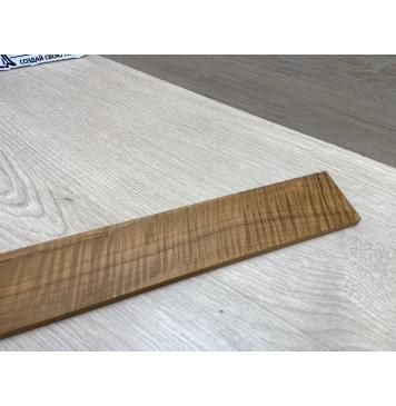 Клён Волнистый Печёный 180гр заготовка накладки для электрогитары Радиал А Волна ААА 9х70-56х515 мм (Уценка-сучки)-2