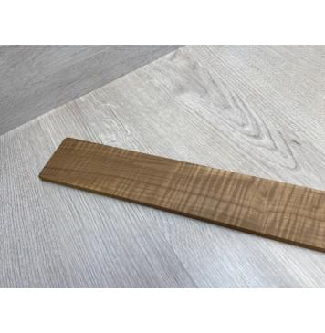 Клён Волнистый Печёный 180гр заготовка накладки для электрогитары Радиал А Волна ААА 9х61-52х510 мм (Уценка-сучки)-4